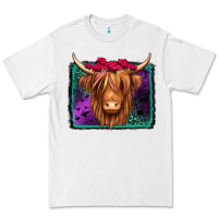 White halloween highland cow Premium Tee - Jasminsmagicworld