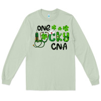 Matcha St. Patrick's Day One Lucky Cna Long Sleeve Tee - RanaPortraitStore