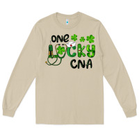Mushroom St. Patrick's Day One Lucky Cna Long Sleeve Tee - RanaPortraitStore