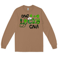 Toasted Coconut St. Patrick's Day One Lucky Cna Long Sleeve Tee - RanaPortraitStore