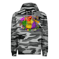 Slate Camo mardi gras lips olivia Premium Hoodie - OliviaCreatesArt
