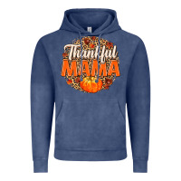 Vintage Denim Thankful Mama Vintage Hoodie - MaliasSmallBusiness