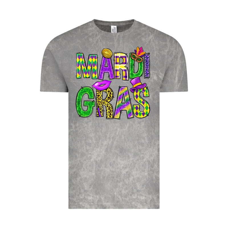 Mardi Gras Carnaval Mask Digital Paper, Vintage Tee by BundleAndBundleShop | Teevron