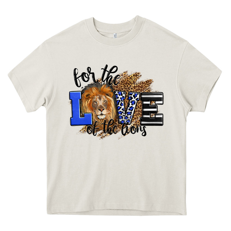 For The Love Of The Lions Heavy Core Tee by LillyAllenDesigns | Teevron