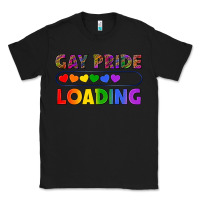 Black Western Gay Pride Loading LGBTQ+ Classic Tee - BundleAndBundleShop