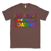 Chestnut Western Gay Pride Loading LGBTQ+ Classic Tee - BundleAndBundleShop