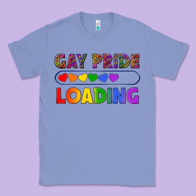 Western Gay Pride Loading Lgbtq+ Classic Tee Designed By Bundleandbundleshop
