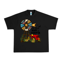 Black so god made a farmer Urban Heavy Tee - JahusDesignShop
