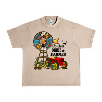 French Oak so god made a farmer Urban Heavy Tee - JahusDesignShop