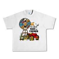 Lunar Rock so god made a farmer Urban Heavy Tee - JahusDesignShop