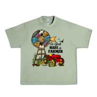So God Made A Farmer Urban Heavy Tee | Teevron
