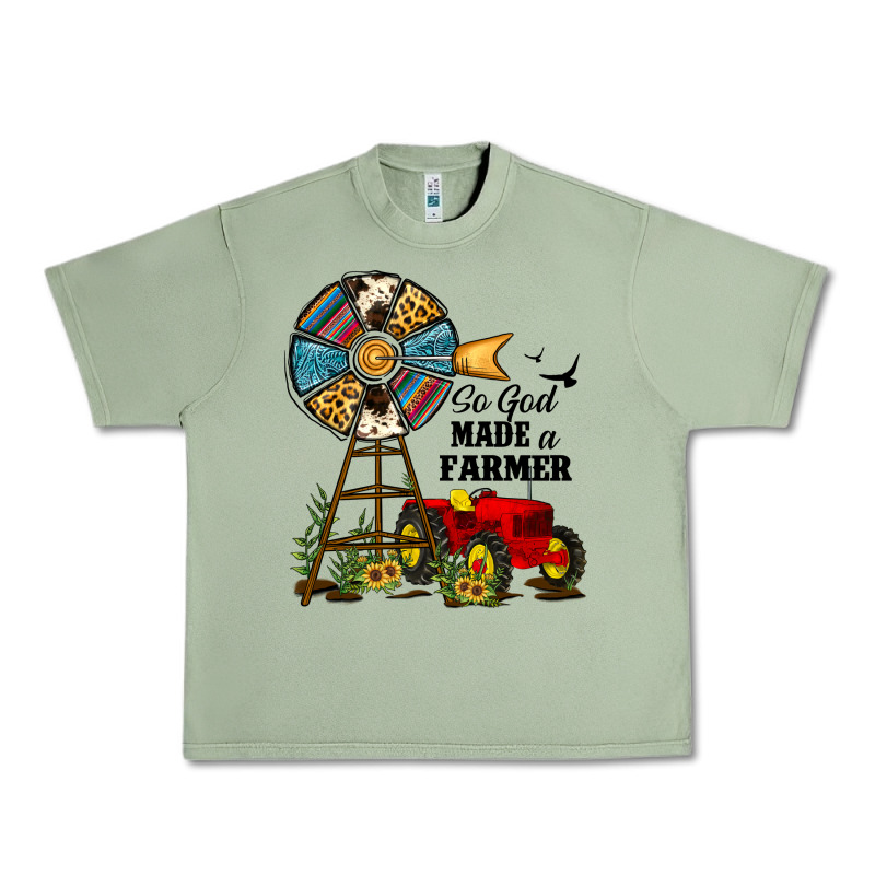 So God Made A Farmer Urban Heavy Tee by JahusDesignShop | Teevron