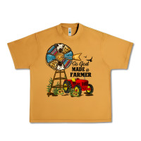 Peanut Butter so god made a farmer Urban Heavy Tee - JahusDesignShop