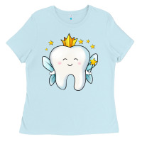 Baby Blue tooth fairy Ladies Tee - Jasminsmagicworld