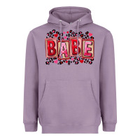 Lavender Valentine's Day babe Heavyweight Hoodie - FaDigitalArtStudio