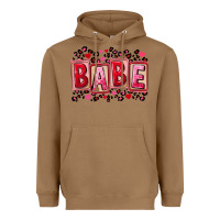 Toasted Coconut Valentine's Day babe Heavyweight Hoodie - FaDigitalArtStudio