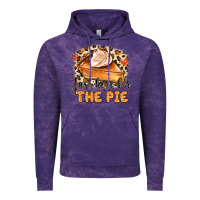 Cloud Purple Just Here For The Pie Vintage Hoodie - MaliasSmallBusiness