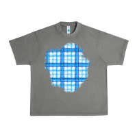 Tornado Winter Tartan Patch Urban Heavy Tee - BundleAndBundleShop