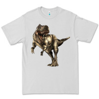 Dove Grey Tyrannosaurus T rex Premium Tee - LillyAllenDesigns