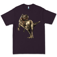 Plum Tyrannosaurus T rex Premium Tee - LillyAllenDesigns