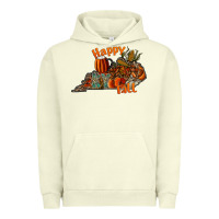 Pigment Pistachio happy fall Urban Hoodie - CowhideDigitalArt