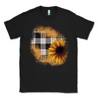 Black sunflower christmas patch Classic Tee - JahusDesignShop