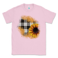 Bubblegum Pink sunflower christmas patch Classic Tee - JahusDesignShop