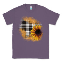 Lavender sunflower christmas patch Classic Tee - JahusDesignShop