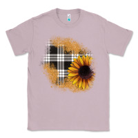Lilac sunflower christmas patch Classic Tee - JahusDesignShop