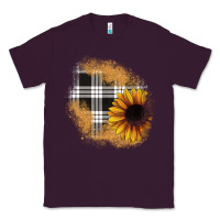 Plum sunflower christmas patch Classic Tee - JahusDesignShop
