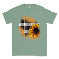 Sage sunflower christmas patch Classic Tee - JahusDesignShop