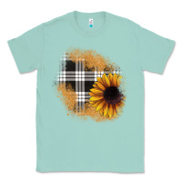 Seafoam sunflower christmas patch Classic Tee - JahusDesignShop
