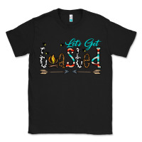 Black let's get toasted Classic Tee - CowhideDigitalArt