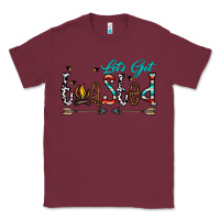 Burgundy let's get toasted Classic Tee - CowhideDigitalArt