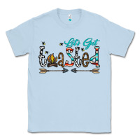 Dusty Blue let's get toasted Classic Tee - CowhideDigitalArt