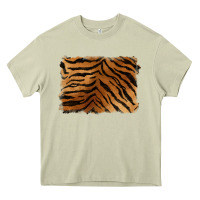 Mossy handdrawn tiger pattern background Heavy Core Tee - BarkalooDesign