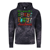 Cloud Black Have yourself a rowdy howdy Christmas Vintage Hoodie - NancyCooperArtShop