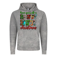 Cloud Rock Have yourself a rowdy howdy Christmas Vintage Hoodie - NancyCooperArtShop