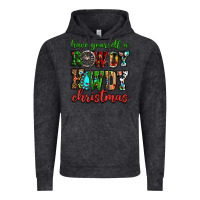 Vintage Black Have yourself a rowdy howdy Christmas Vintage Hoodie - NancyCooperArtShop
