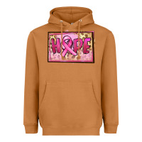 Meerkat Hope Breast Cancer Heavyweight Hoodie - FaDigitalArtStudio