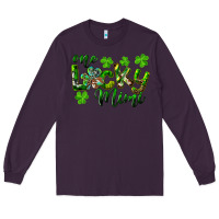 Plum st. patrick's day one lucky mimi Long Sleeve Tee - RanaPortraitStore