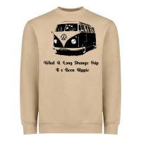 Mushroom What A Long Strange Trip It s Been Hippie Heavyweight Sweatshirt - Bettercallsaul