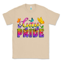 Mushroom Gay Pride With Butterfly Classic Tee - BundleAndBundleShop