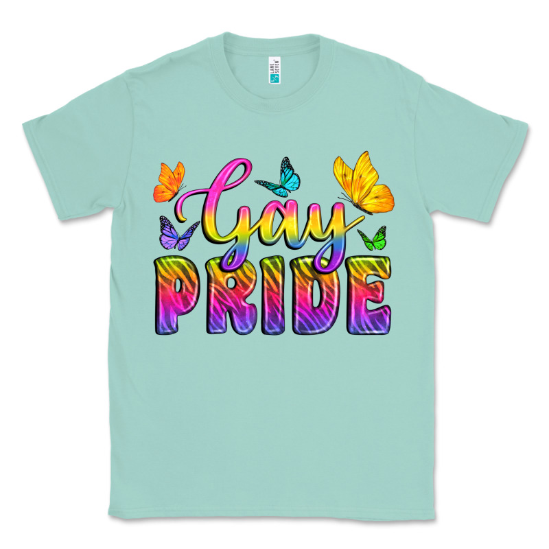 Gay Pride With Butterfly Classic Tee by BundleAndBundleShop | Teevron