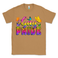 Toasted Coconut Gay Pride With Butterfly Classic Tee - BundleAndBundleShop