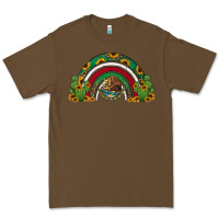 Cacao mexican flag cactus and sunflowers rainbow Premium Tee - Jasminsmagicworld