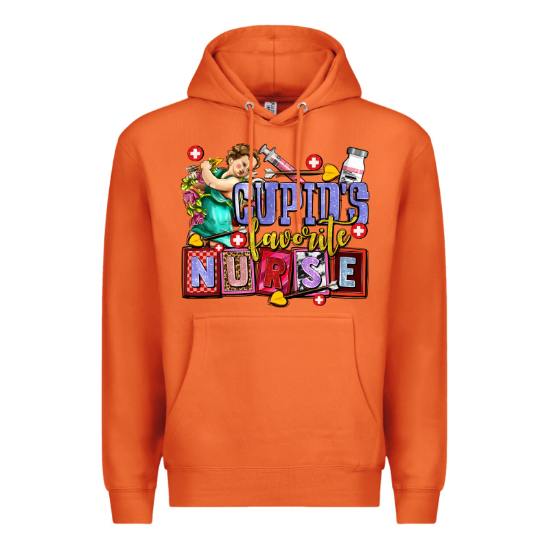Cupids Favorite Nurse Olivia Premium Hoodie by OliviaCreatesArt | Teevron