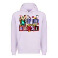 Lilac cupids favorite nurse olivia Premium Hoodie - OliviaCreatesArt