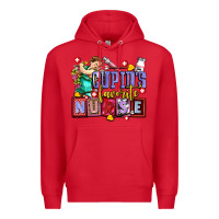 Red cupids favorite nurse olivia Premium Hoodie - OliviaCreatesArt