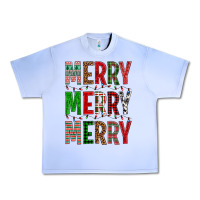 Grape Ice Merry Merry Merry Christmas Urban Heavy Tee - BundleAndBundleShop